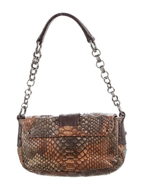 prada alligator bag|Prada snakeskin bag.